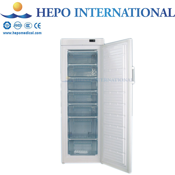 2 to 8 Degree 240L Upright Style Medical Refrigerator (HEPO-U240)