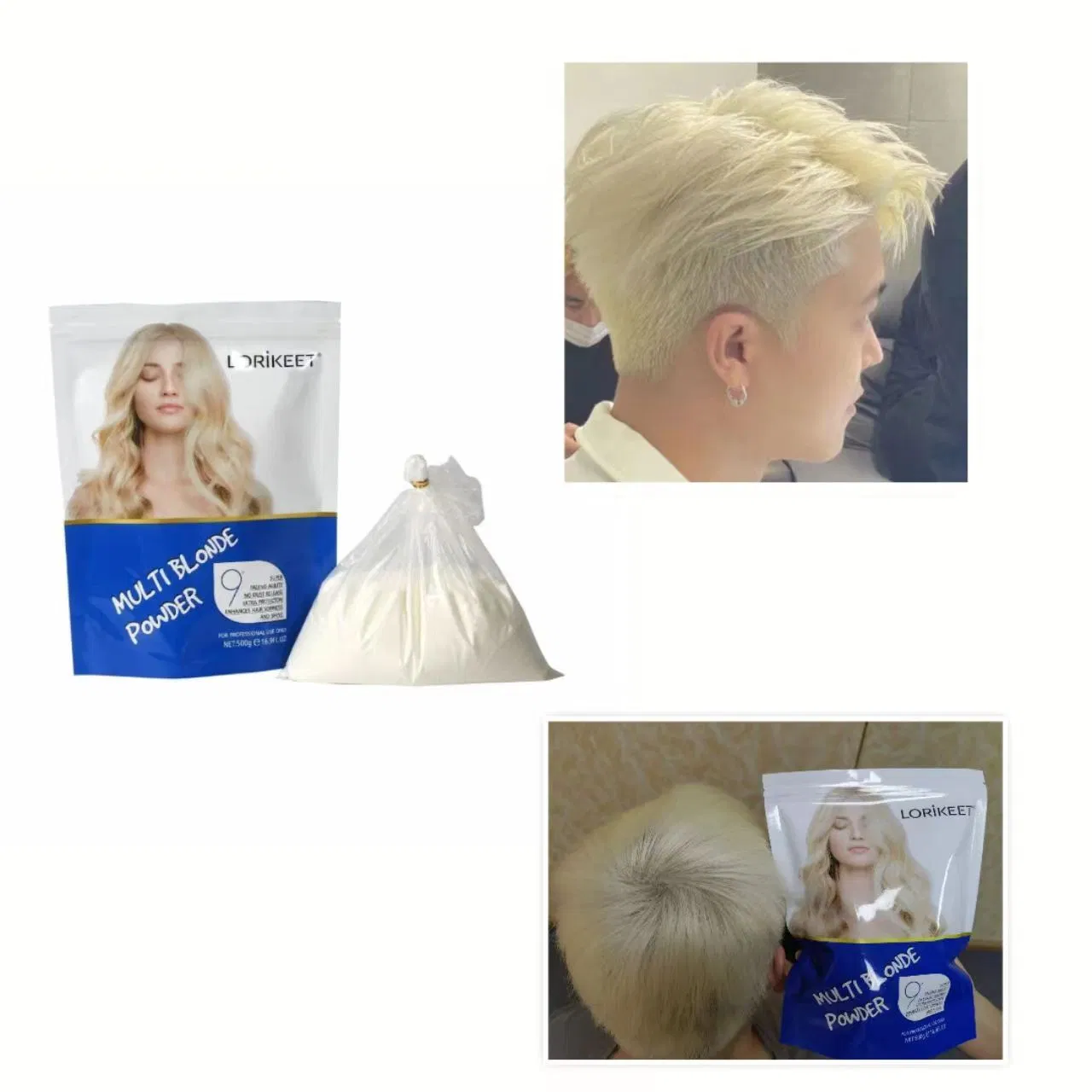 Professional Salon Products Hair Color Bleach Powder Private Label Hair Bleaching Powder