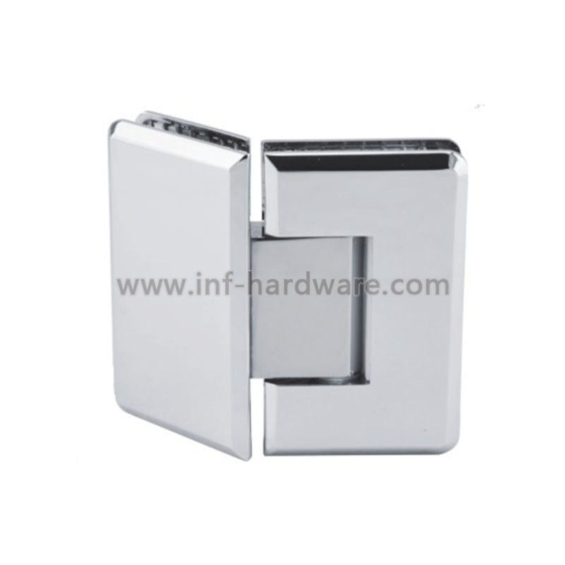 Factory Price Hardware Brass 135 Degree Glass Door Shower Hinge Bathroom Accessories
