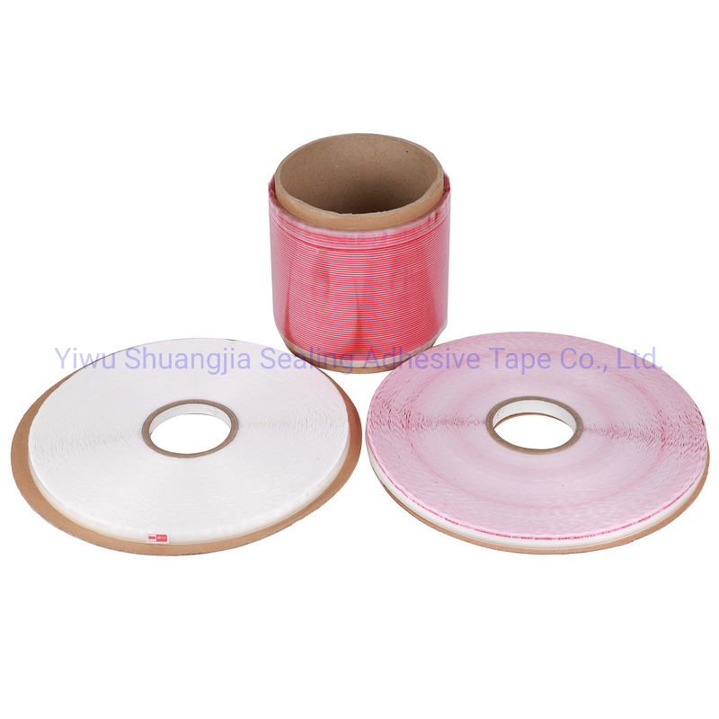 Sunjia PE Resealable Adhesive Sealing Tape for BOPP Bags