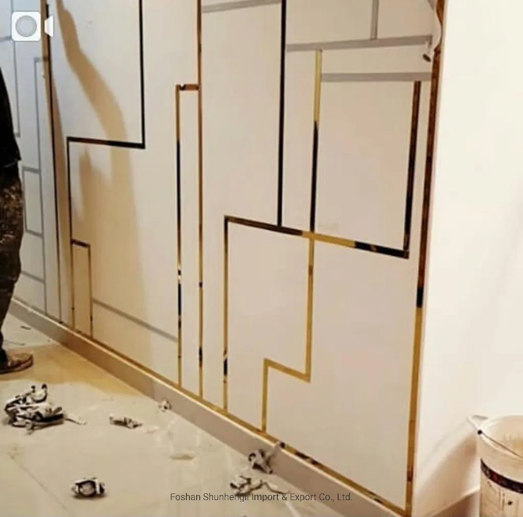 Metal Trim Strips Stainless Steel Tile Edge Trim