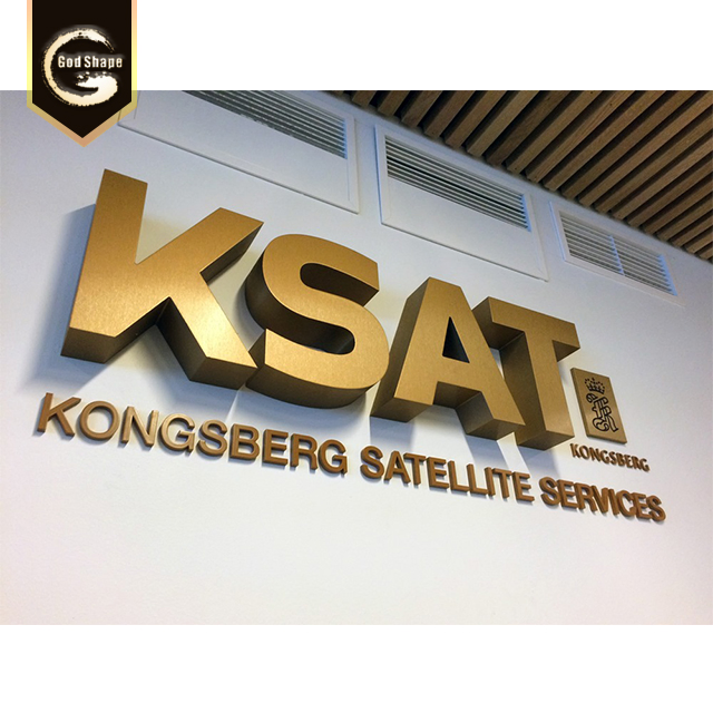 Metal Big Letters Sign Customized Large 3D Letter Sign Stand 3D Advertising Equipment Outdoor