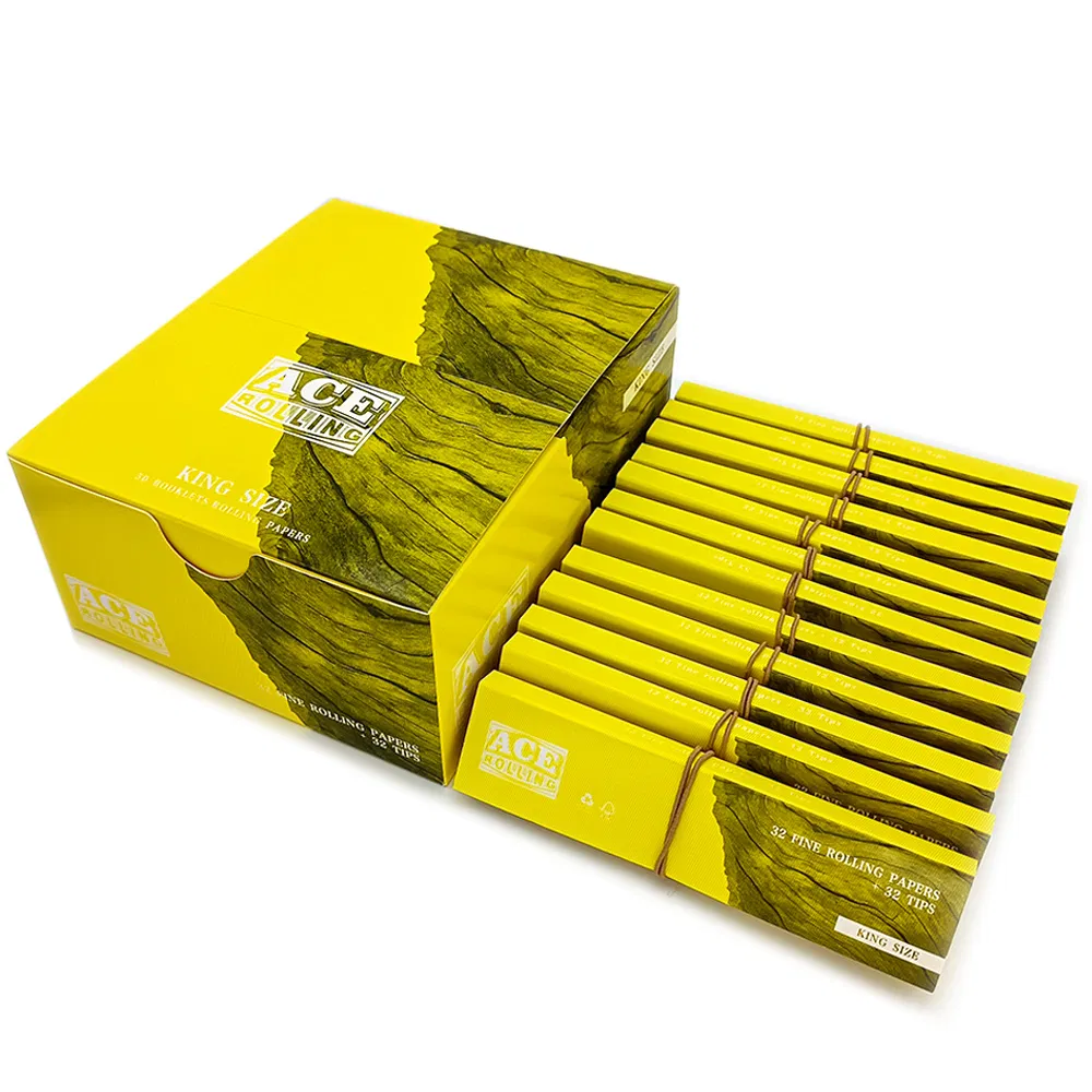 Top Quality Customizable Cigarette Rolling Paper for Tobacco Smoking