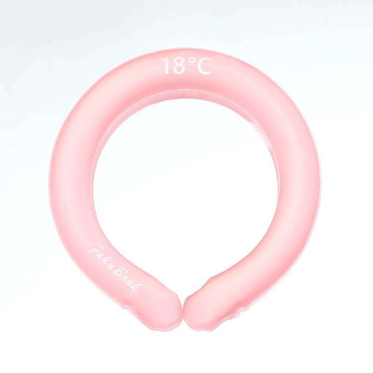 Reusable Custom Temperature PCM Portable Cooling Neck Wraps Cooler Tube