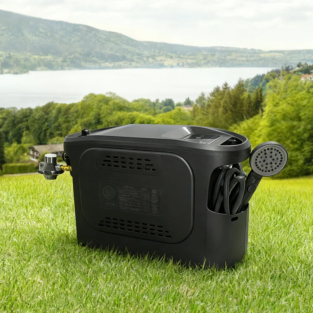 6L Portable Water Heater Outdoor Built-in Pump Propane Natural Gas Camping Shower