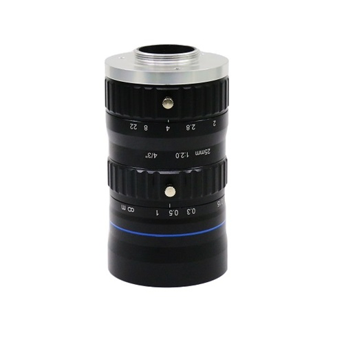Объектив C-Mount 25mm F2.0 для машинного зрения 12MP