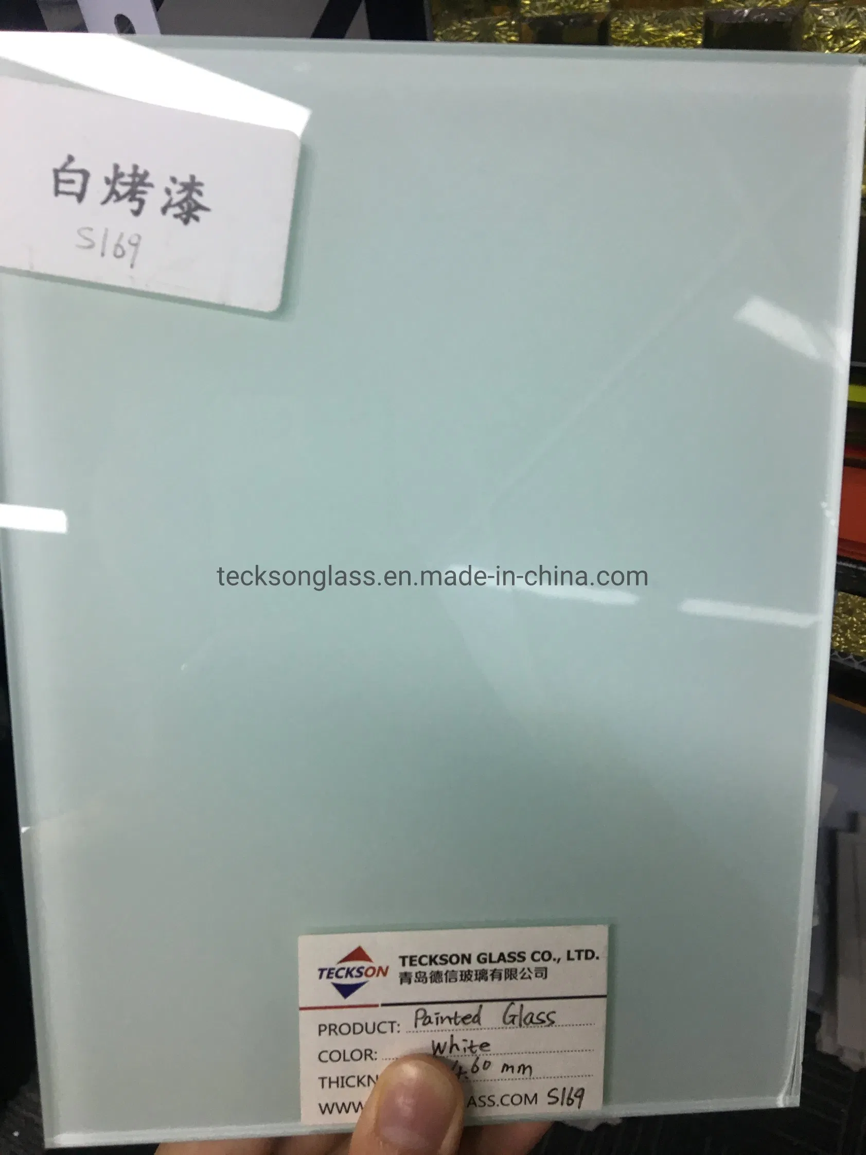 3-12mm Black Lacquered Glass with High Quality for Building Glass