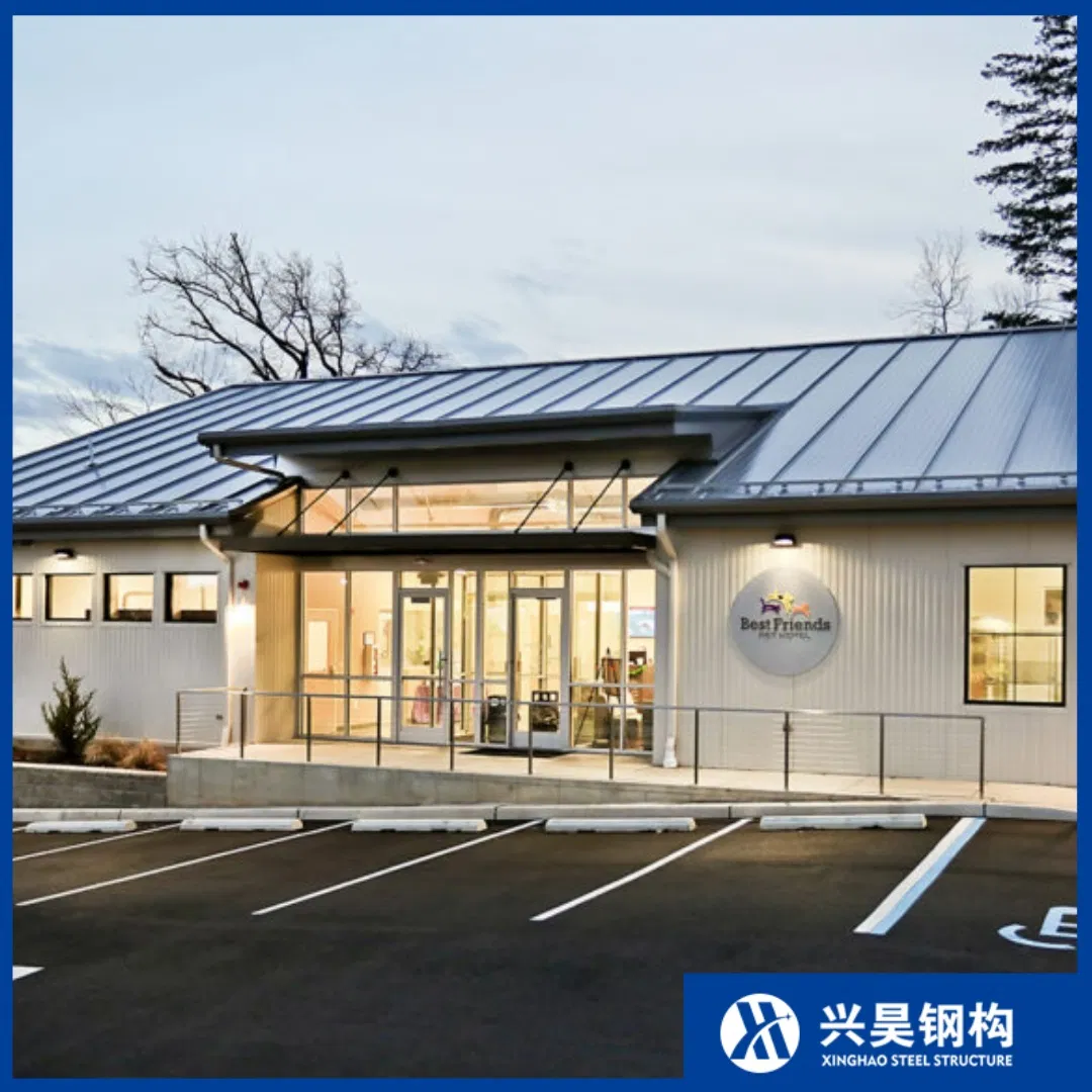 Precision CNC Fabricated Bolt Connection Lightweight Long Span Prefab/Prefabricated Shop Steel Structure