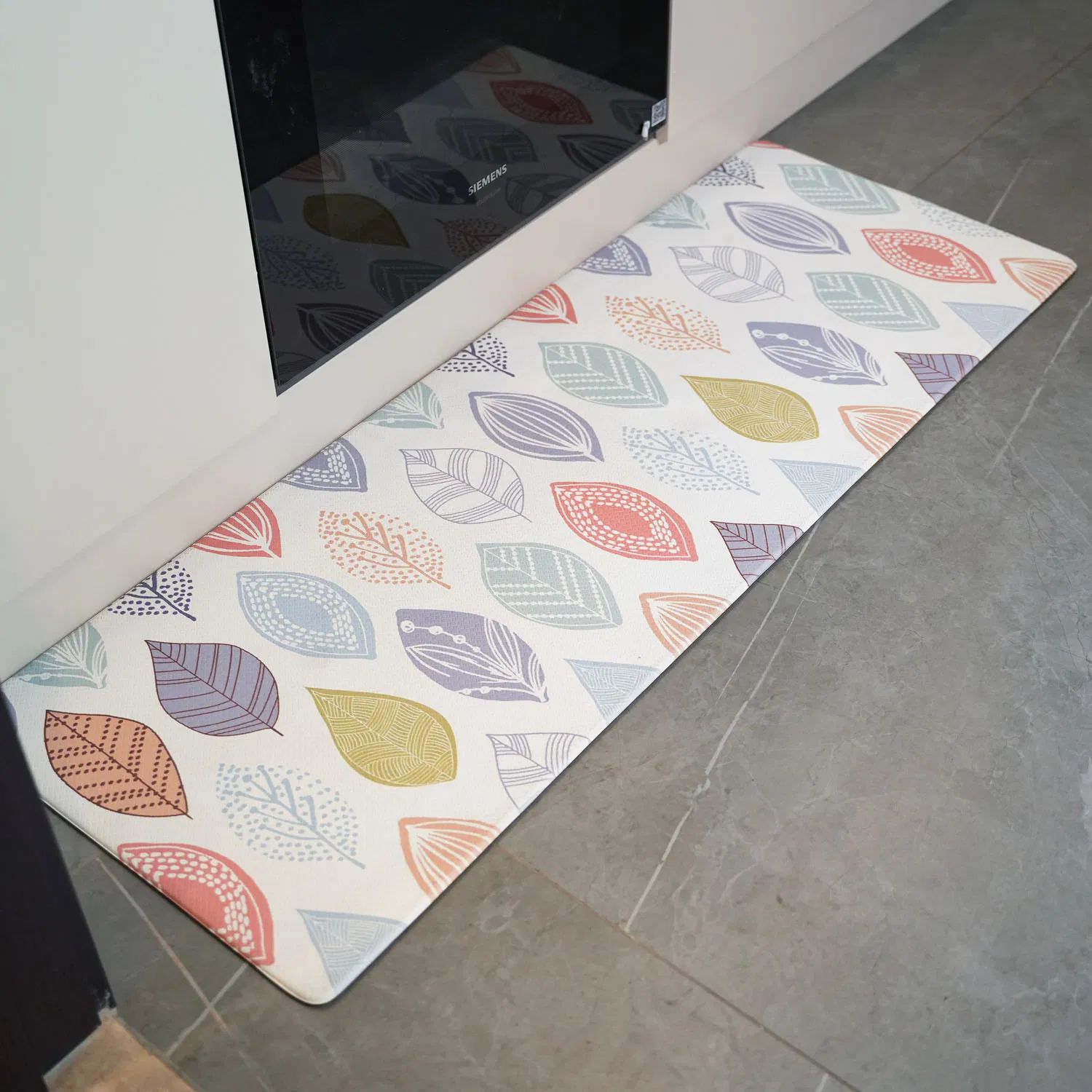 Colorful Design PVC Foam Mat Waterproof Non-Slip Kitchen Mat