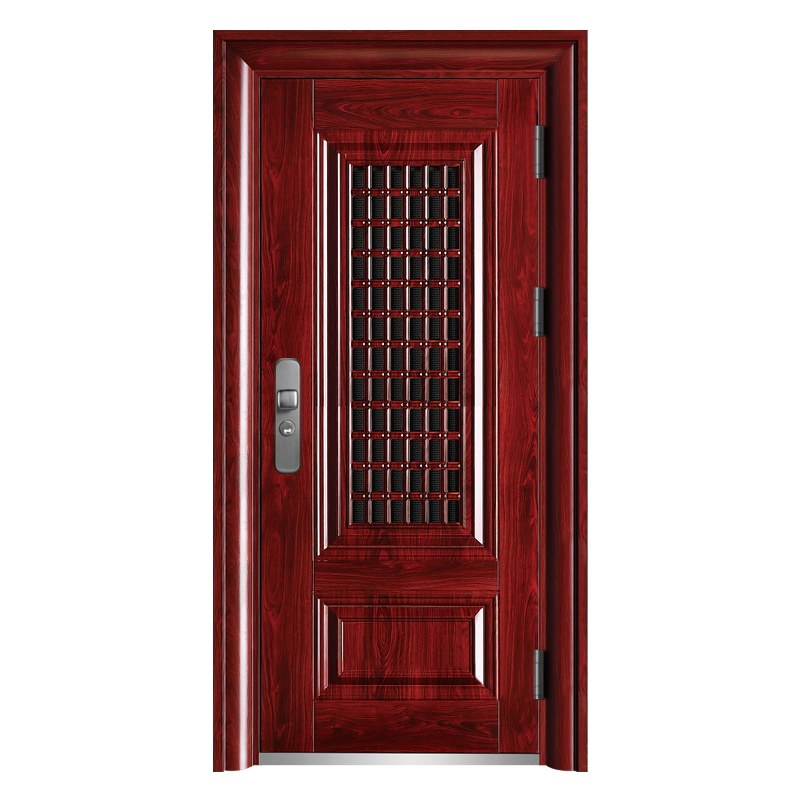 High-Strength Steel Security Door in Door Entance Door with Window