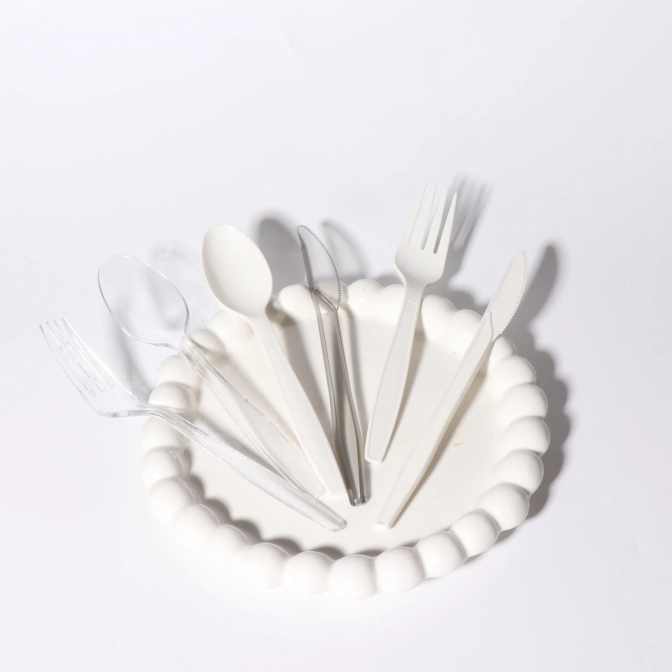 Custom Printed Disposable Cutlery Set with PLA Forks and Spoons