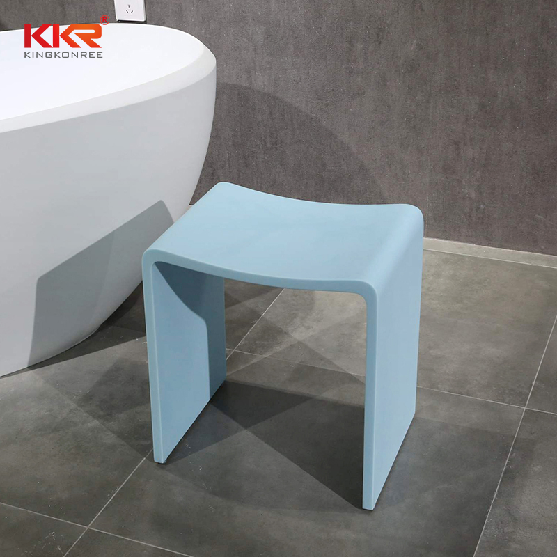 Табурет из искусственного камня для ванной и гостиной