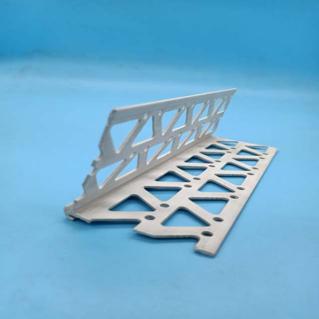 PVC Drywall Corner Bead Plastic 1-1/4'' Vinyl Stucco Corner Bead Plaster for Gypsum Board Wall Interior