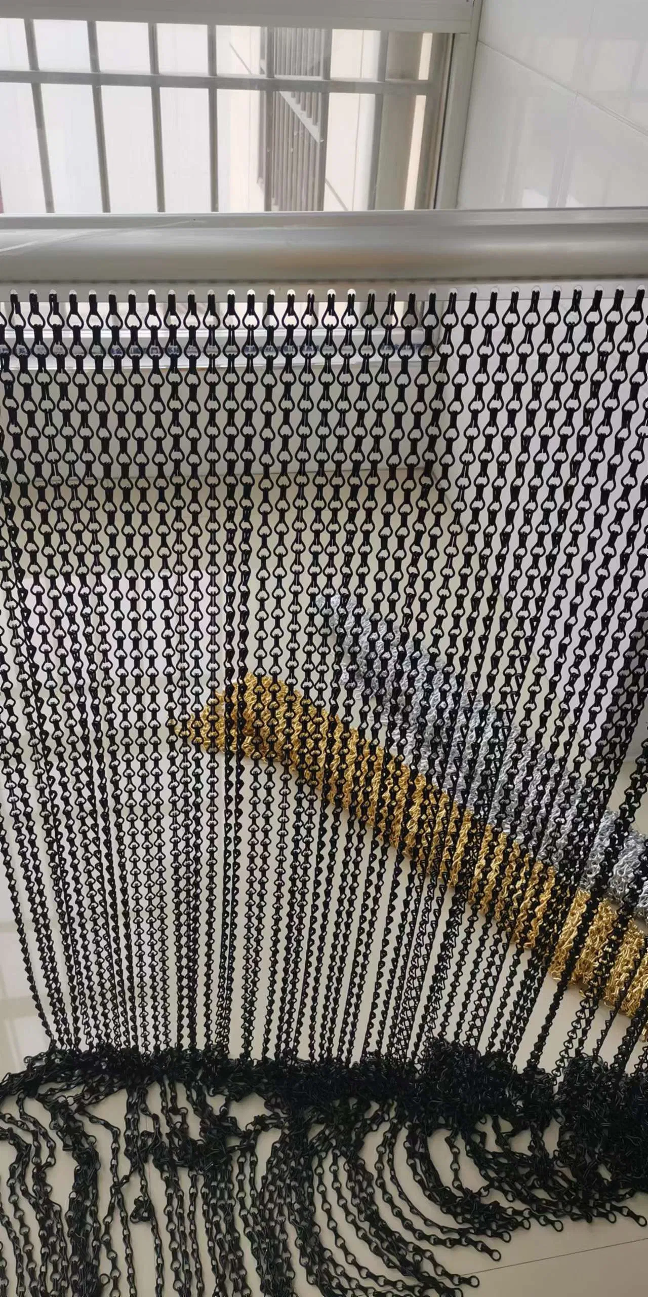 Best Quality Decor Aluminum Chain Link Curtain Used at Indoor