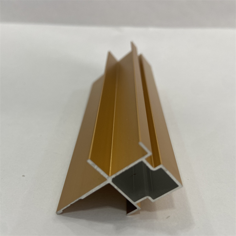 Decorative Furniture Stone Color Aluminum for Floor Ceiling T Molding Steel Tile Stainless Edge Carpet Metal Trim Golden Shinning