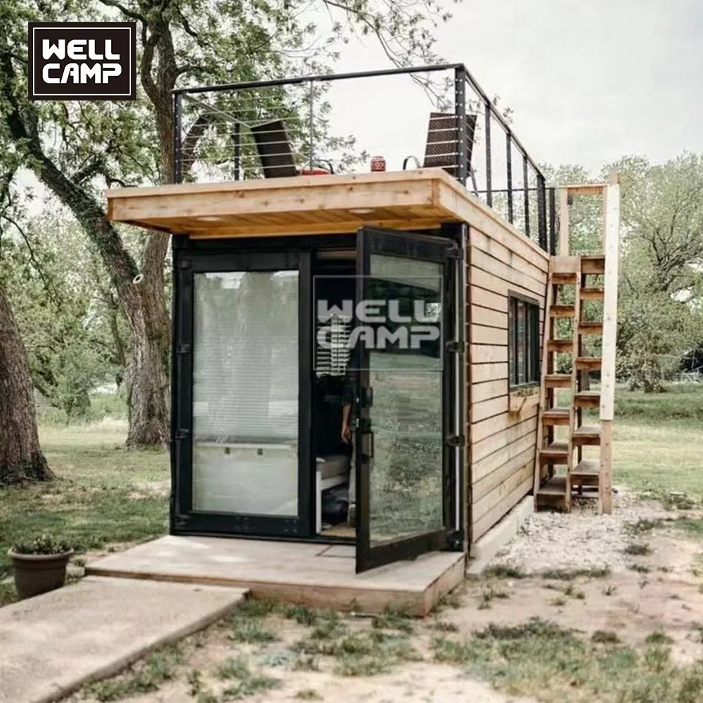 ODM Fireproof Steel Structure Shipping Office Prefabricated Tiny Mobile Luxury Container House