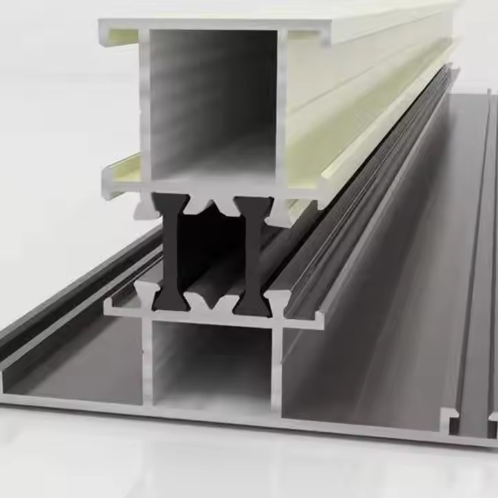 Premium Aluminum Window & Door Frame Profiles in Custom Colors