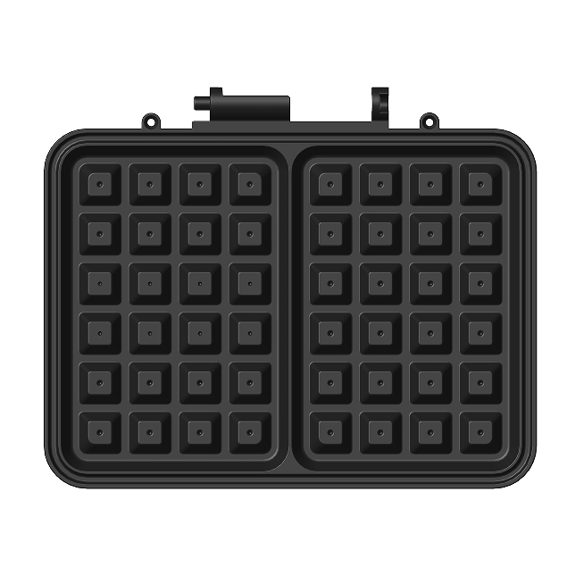 Efficient Non-Stick and Stainless Steel Waffle Makers for Elegant Kitchen Use with Adjustable Temperature