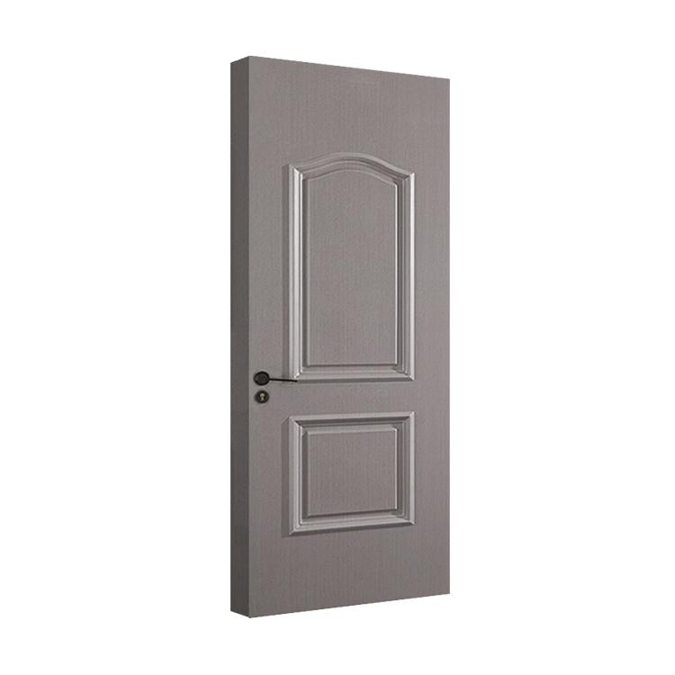 Solid Core Flush Simple Design Wood PVC Main Interior Door