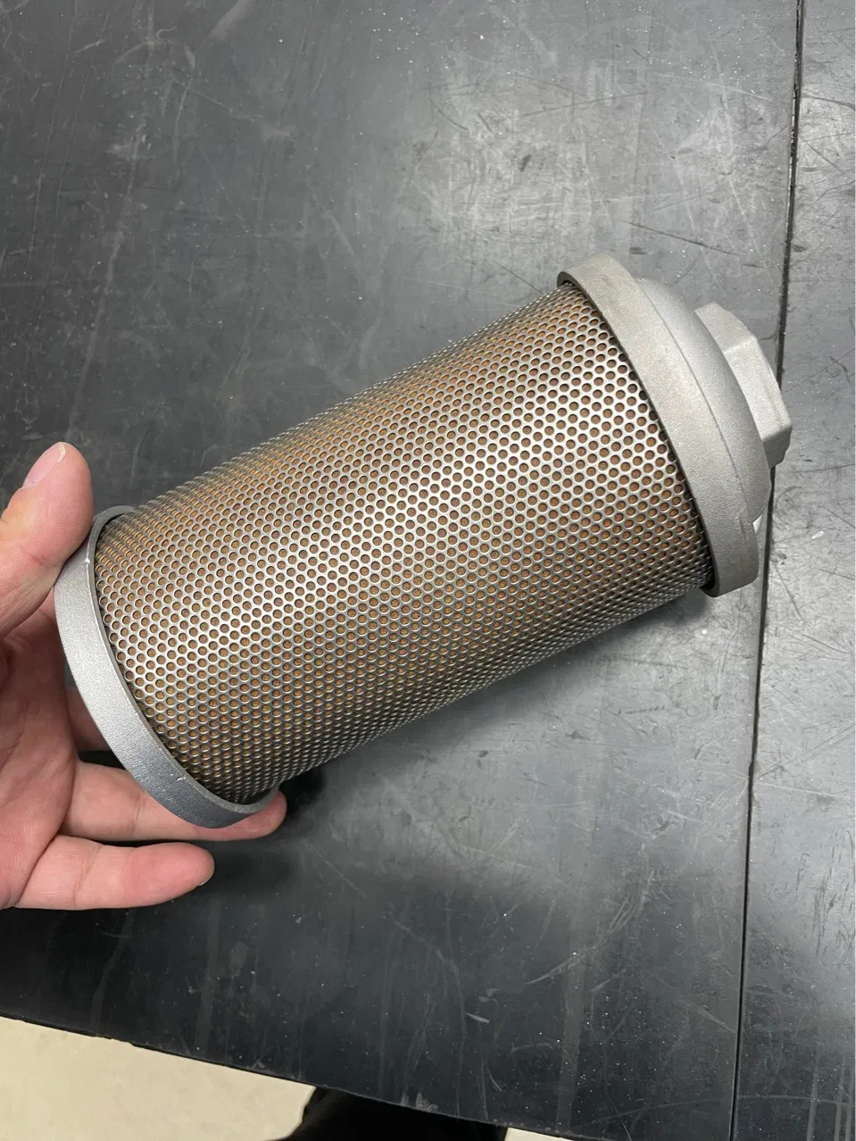 Глушитель выхлопа вакуумного насоса для высоких температур