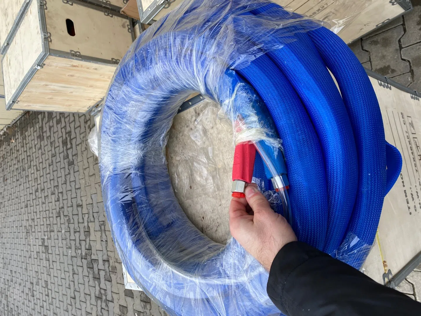 Пистолет для напыления полиуретановой пены высокого давления