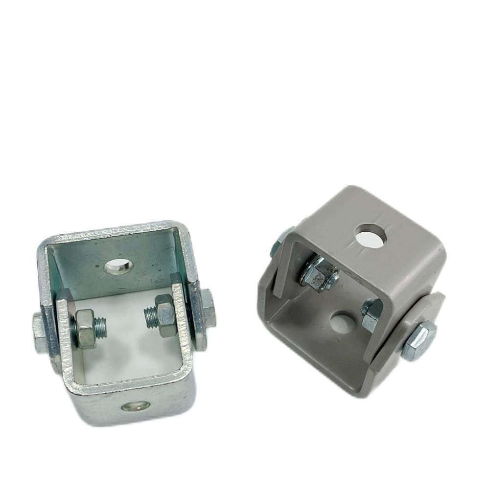 Galvanized/Powder Coated U Brackets Steel Welded Hinge Gate Channel Fitting