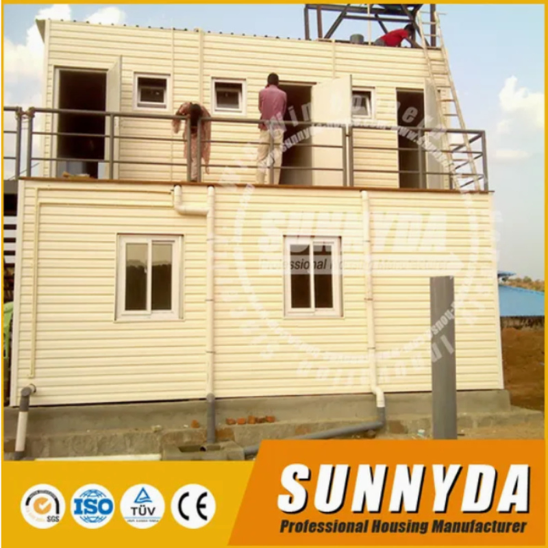 Fast Install Light Steel Container Garage for Camping
