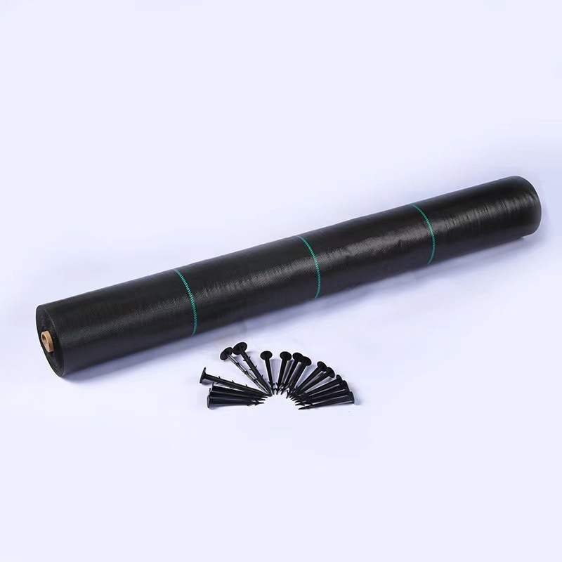 Polypropylene Braided Cloth with Weed-Swept Weed-Resistant Control Cloth Block