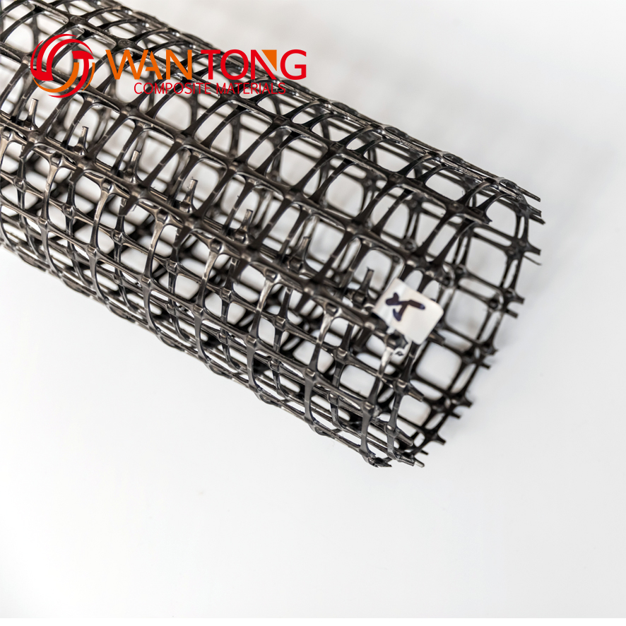 PP Biaxial Geomalla Biaxial Plastic Geogrid 20-20kn/M for Soil Reinforcement