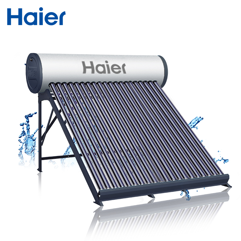 Wholesale Price Unpressurized Central Water Heating Vacuum Tube Solar Hot Water Heater for Home Use