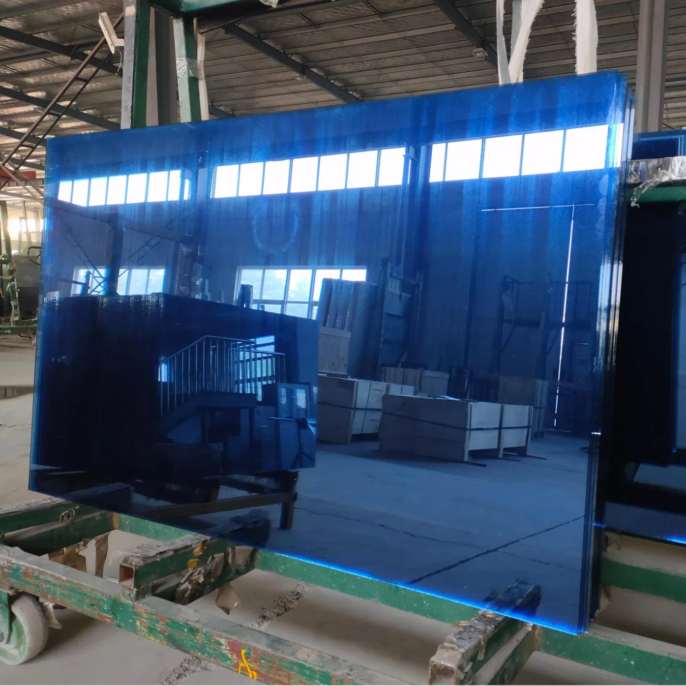 Dark Blue Black Golden 4mm 5mm 5.3mm 6mm Reflective Glass Sheets in Various Colors Price Per Square Meter