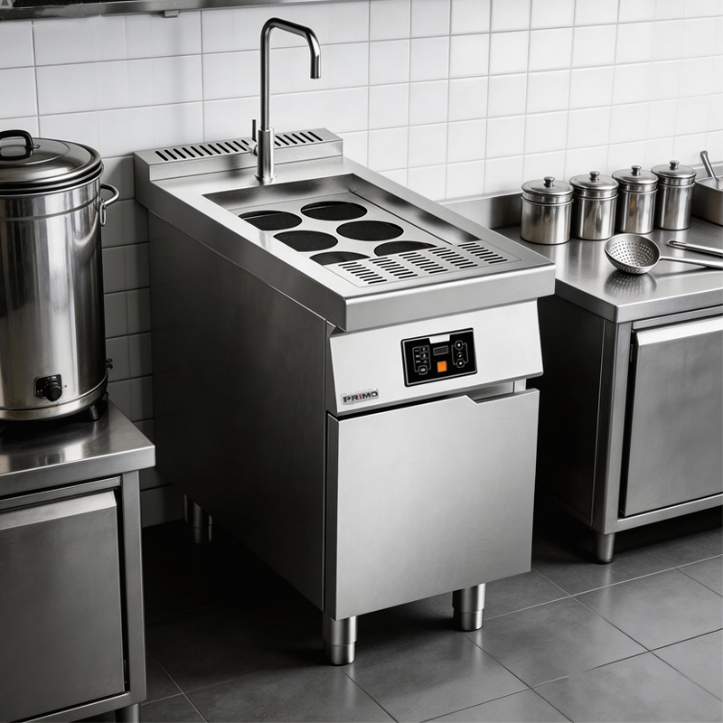 Premium 6-Hole Electric Pasta Warmer for Restaurants and Catering