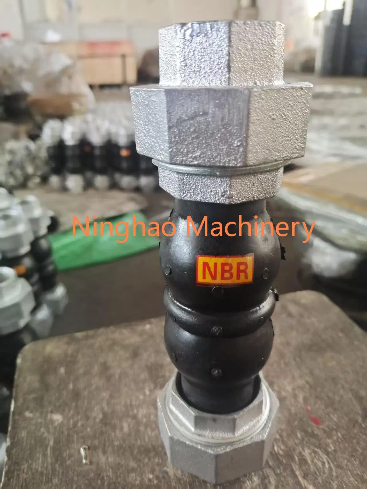 Threaded Rubber Expansion Joint for Water Systems