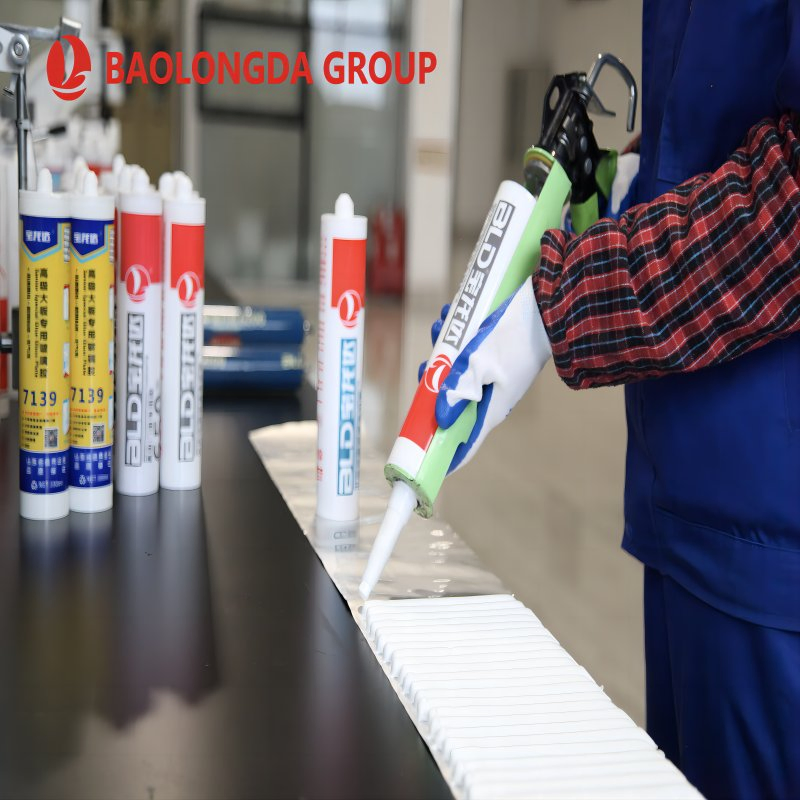 Bld-119 Sealant Silicone Sealant Fireproof Fire-Resistant Grey Silicone Sealant