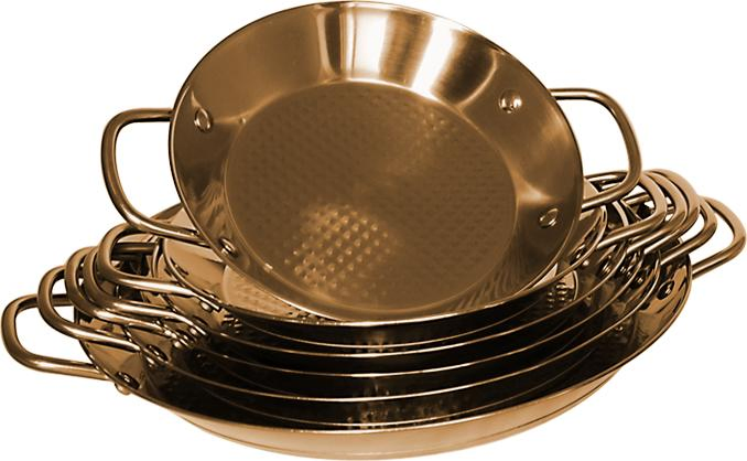 Stainless Steel Seafood Plate with Compound Bottom