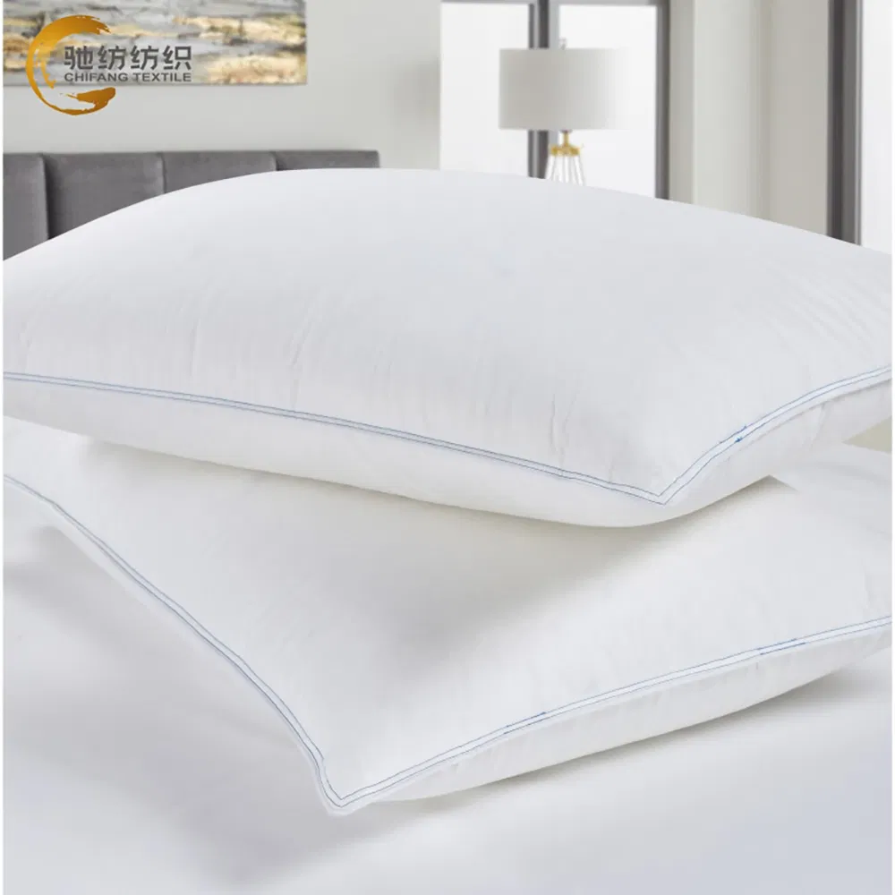 2025 Selling Custom Soft Goose/Duck Feather and 100% Cotton Pillow