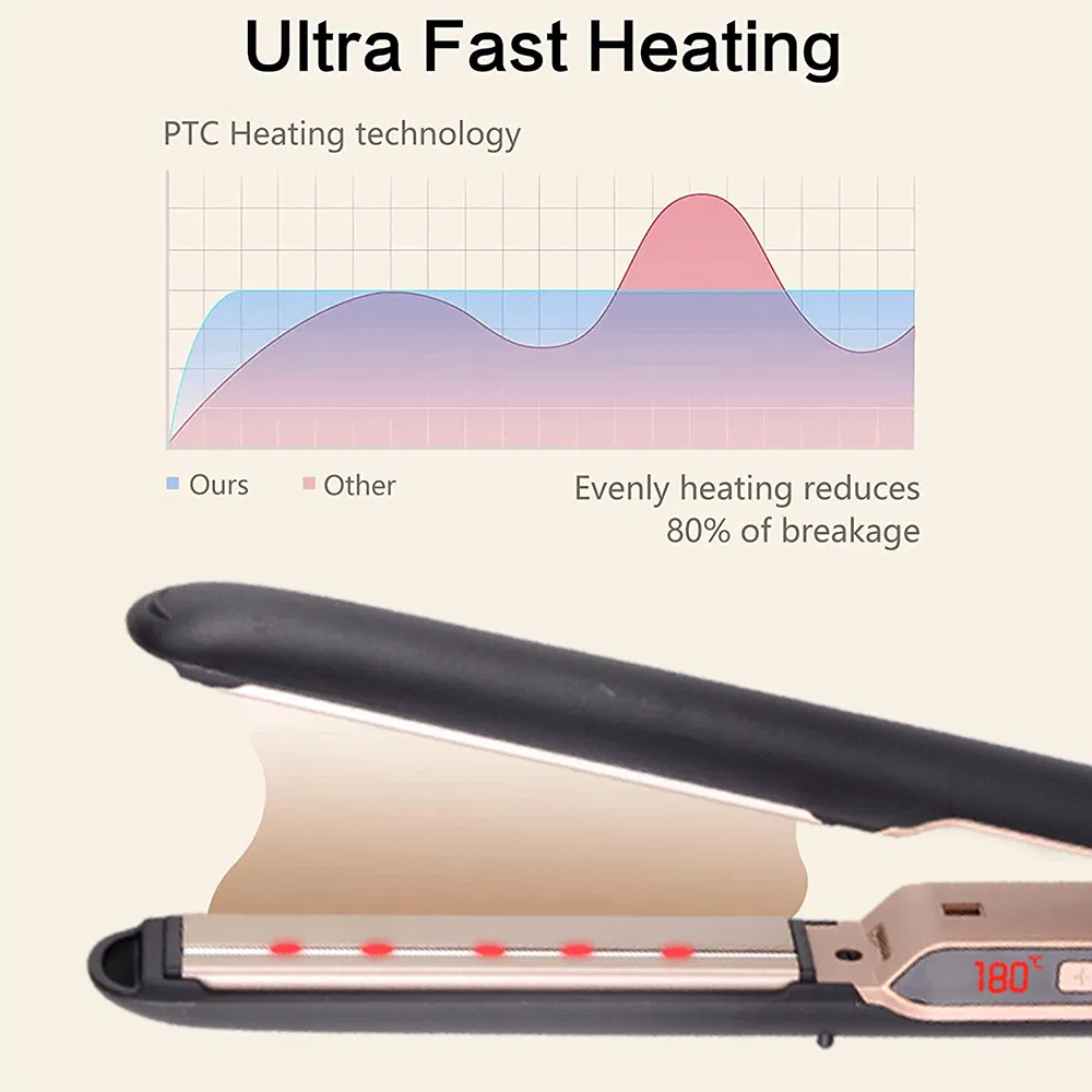 Professional Infrad LCD Display Hair Straightener