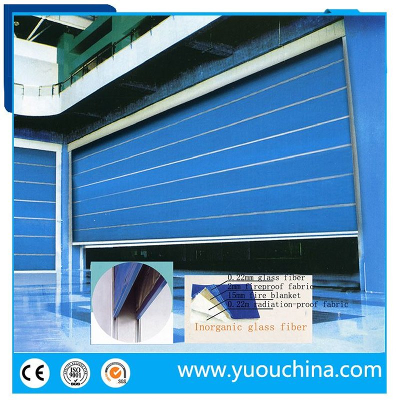 Fiber Curtain Fire Roller Shutter