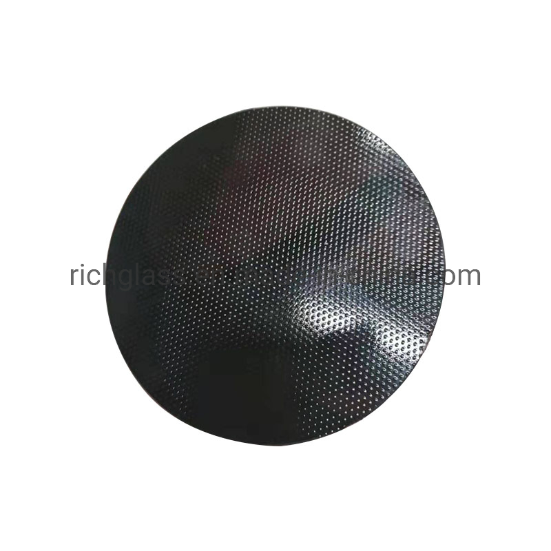 4mm Fireplace Door Glass Transparent White Black Cooker Tempered Ceramic Glass for Fireplace