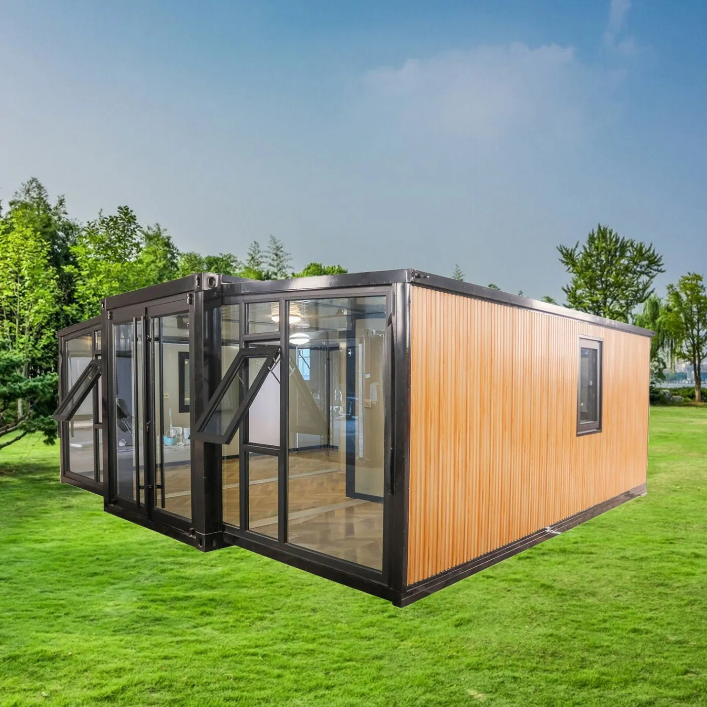 Movable Prefab House Wooden House Prefabricated House