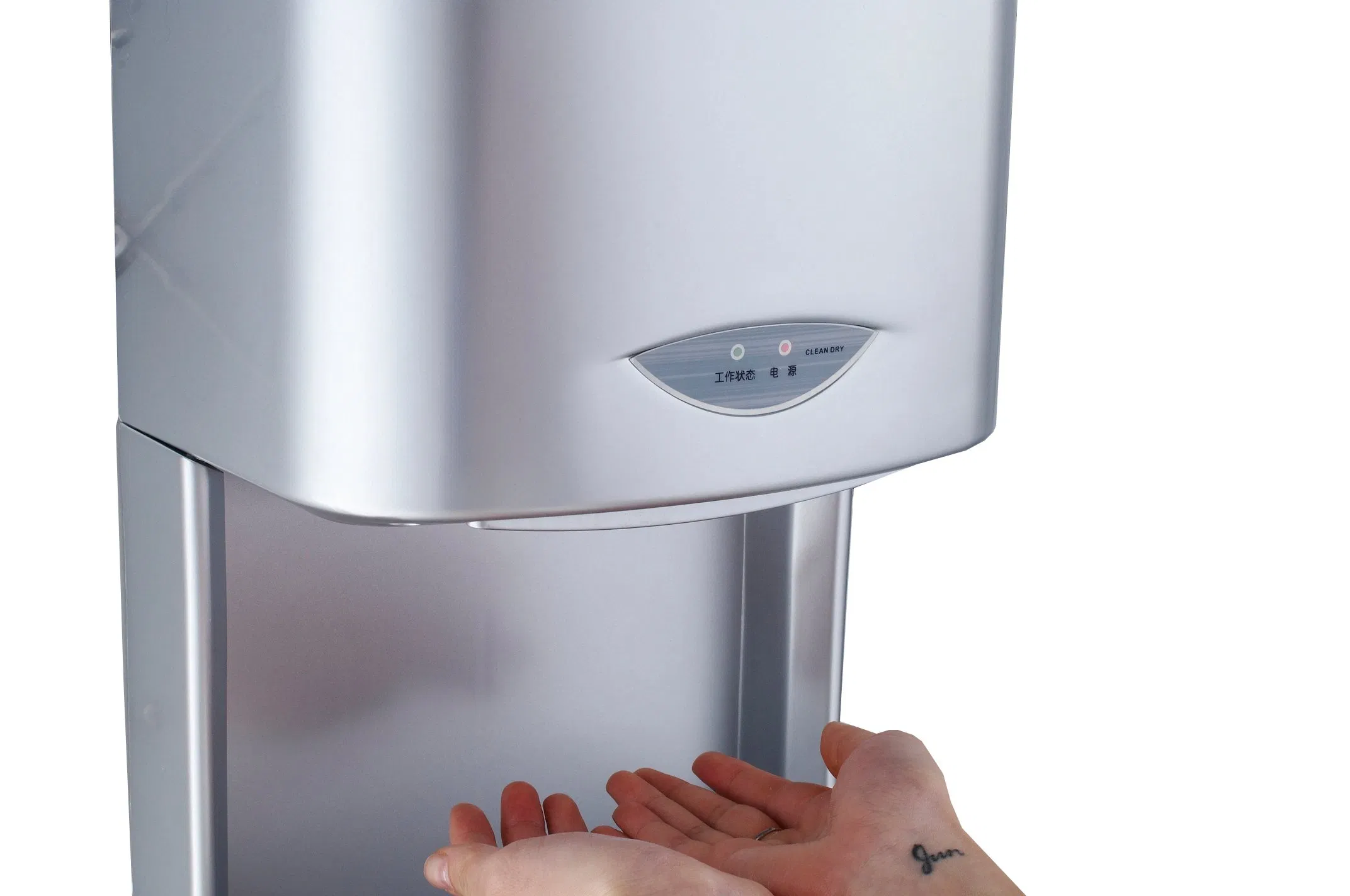 Modun Commercial Bathroom Wall Mounted High Speed Air Hand Dryer Automatic
