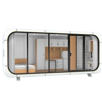 High Quality Modern Modular Fully Assembled Container House Intelligent Apple Activity Cabin Innovative Living Solution