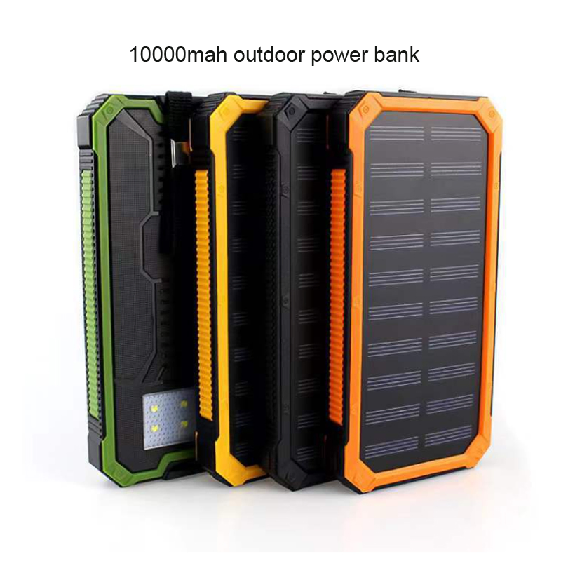 Портативный солнечный пауэрбанк 20000mAh для телефона
