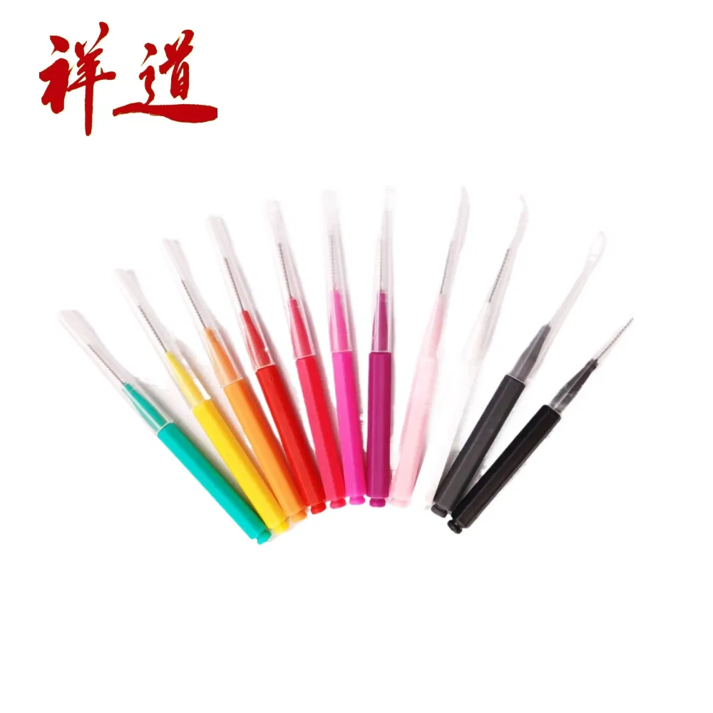 Clean Dead Corners Interdental Brush Lining Material 0.5mm Interdental Brush