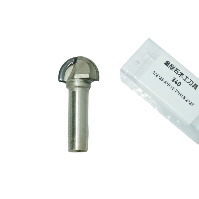 1/2X3/4 China Manufacturer PCD Tungsten Wooded Cutters Diamond Straight Bit Cleaning Bottom Router for Woodworking