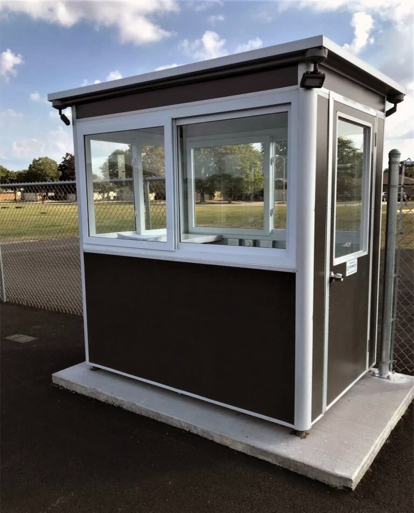 Prefabricated Toll Booth Portable Modular Ticket Booth