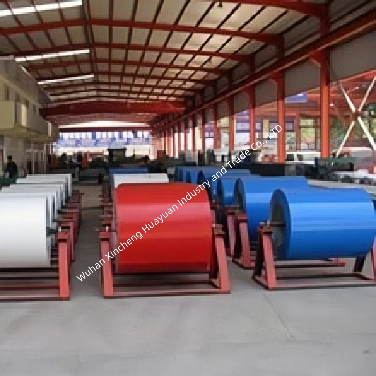 School Building Roof Tiles PPGI Coated Steel Coils Are Used