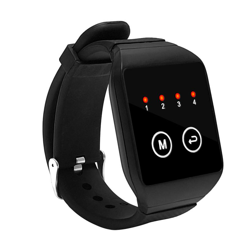 Wireless Watch Pager System Restaurant Service Calling System Waterproof Breakproof Waiter Watch