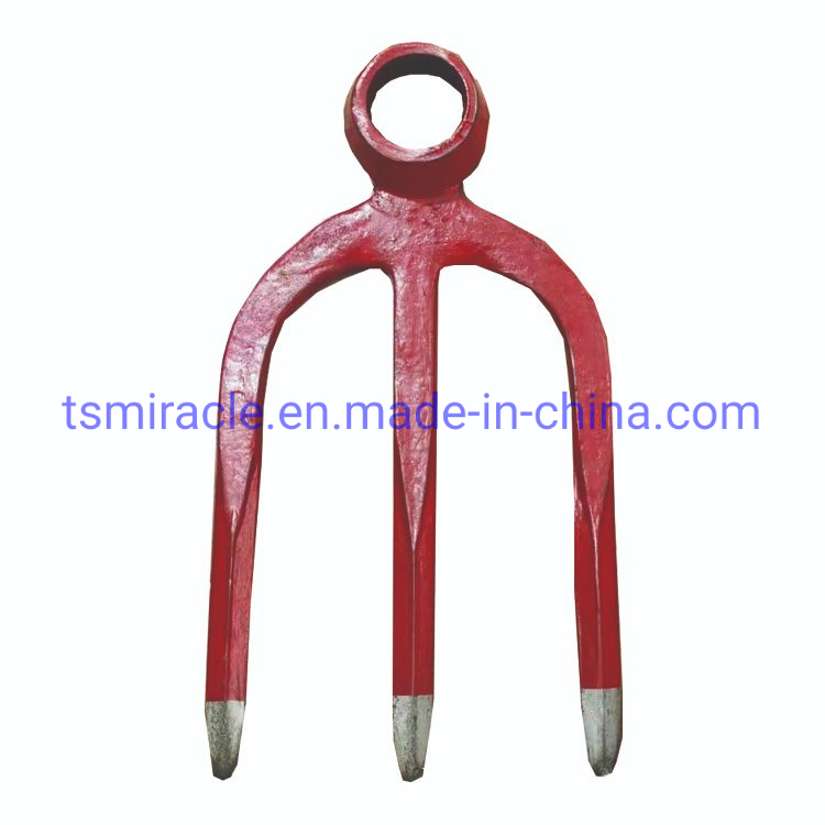 Agricultural Long Handle Hoe Rake Three Fork Four Fork Rake Garden Weeding Reclamation Garden Gardening Tools