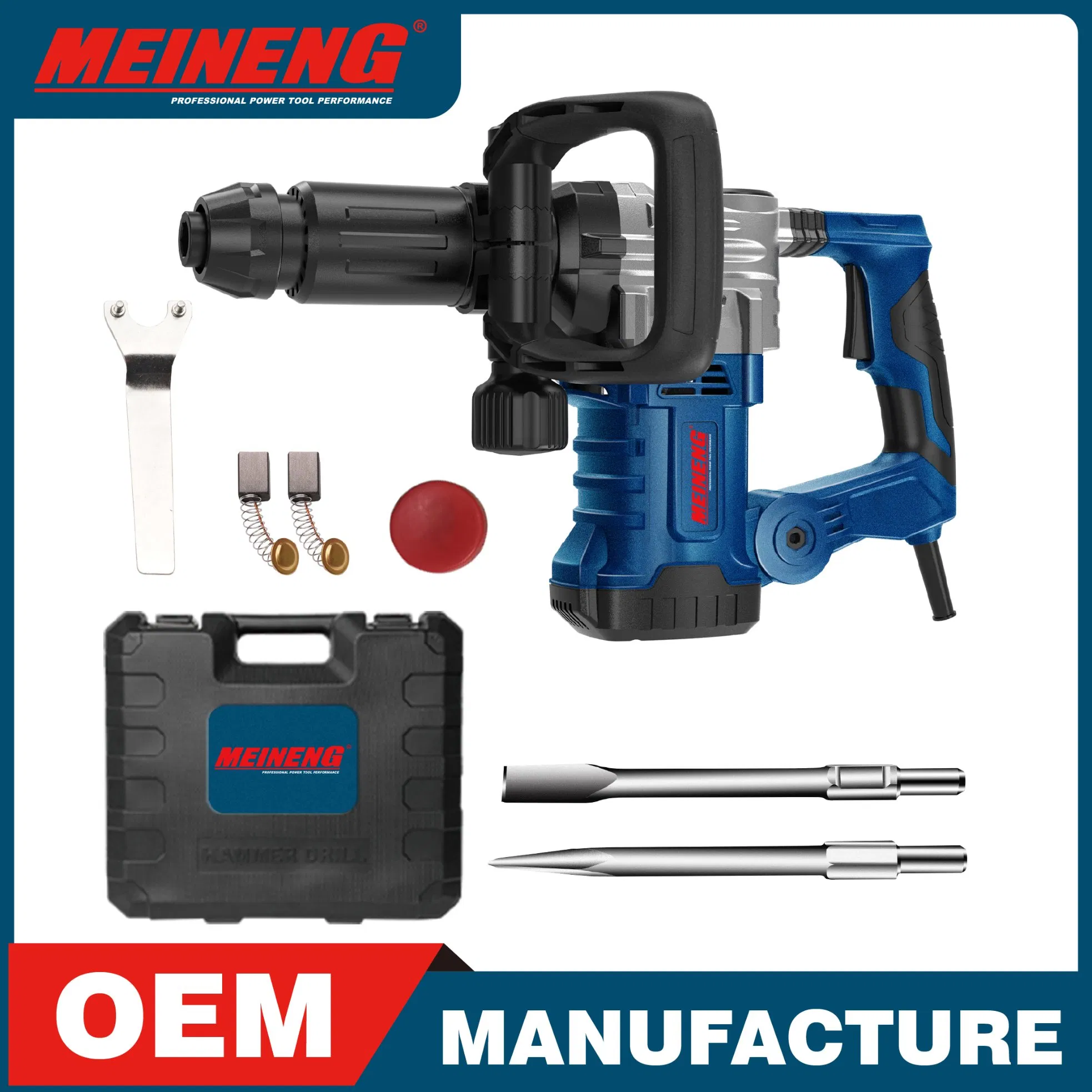 Профессиональный отбойный молоток для бетона и кирпича